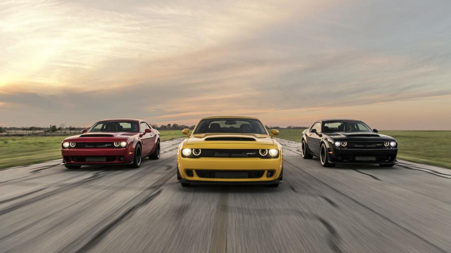  Dodge Challenger SRT Demon HPE1000 by Hennessey 2018 года  (фото 28 из 30)